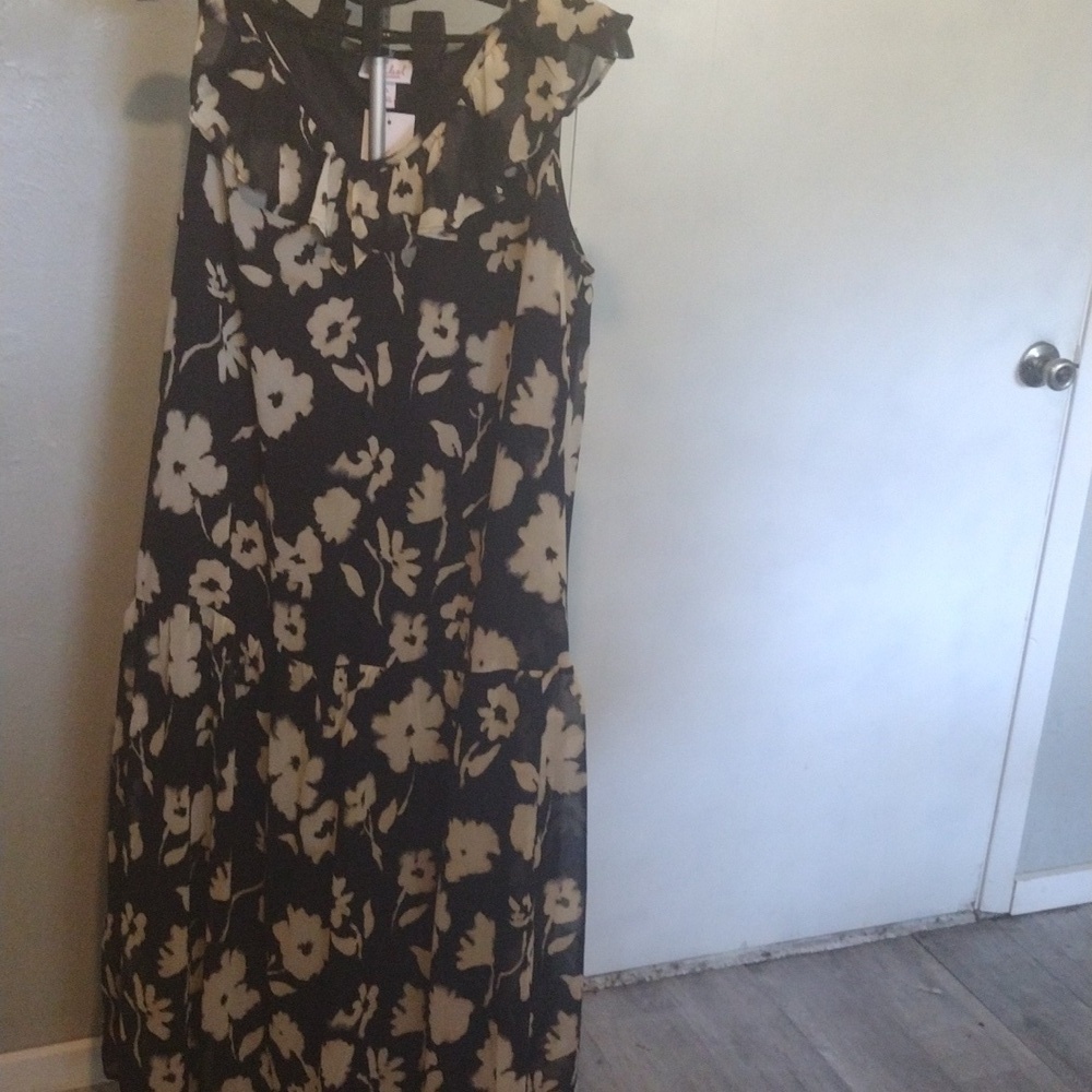 Isabel Floral Sleeveless Dress by Ingrid & Isabel – NWT Size XL - Picture 2 of 8